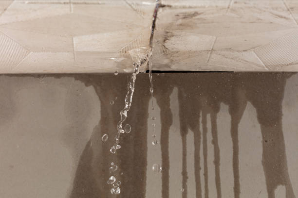 Professional Flood Damage Cleanup technician working in Industry, PA